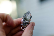 Load image into Gallery viewer, Garden Quartz Neckalce in Sterling Silver