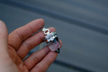 Load image into Gallery viewer, Garden Quartz with White Swarovski Crystal Pendant