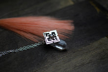 Load image into Gallery viewer, Clear Quartz Crystal Point with Opal - Talisman F