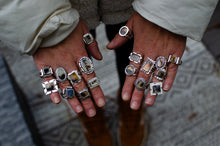 Load image into Gallery viewer, Dendritic Agate Ring in Sterling Silver - Size 8