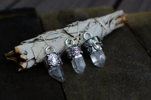 Load image into Gallery viewer, Himalayan Quartz Crystal Necklace in Sterling Silver