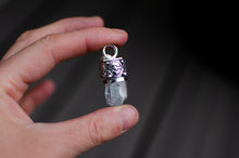 Load image into Gallery viewer, Himalayan Quartz Crystal Necklace in Sterling Silver