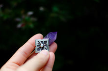 Load image into Gallery viewer, Amethyst Crystal Point with Opal - Talisman B