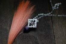 Load image into Gallery viewer, Amethyst Crystal Point with Opal - Talisman B