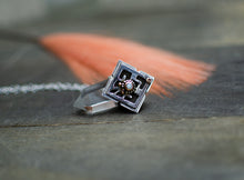 Load image into Gallery viewer, Clear Quartz Crystal Point with Opal - Talisman F