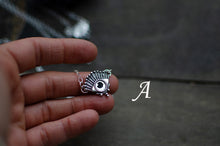 Load image into Gallery viewer, Sterling Silver Evil Eye Pendant (Choose your option)