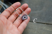 Load image into Gallery viewer, Sterling Silver Evil Eye Pendant (Choose your option)