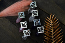 Load image into Gallery viewer, Clear Quartz Crystal Point with Opal - Talisman F