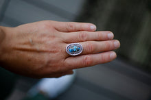 Load image into Gallery viewer, IN YOUR SIZE - Golden Hills Sterling Silver Ring D -ADD NOTE AT CHECKOUT