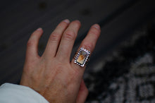 Load image into Gallery viewer, Dendritic Agate Ring in Sterling Silver - Size 8
