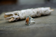 Load image into Gallery viewer, Dendritic Agate Ring in Sterling Silver - Size 8