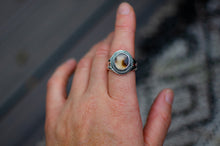 Load image into Gallery viewer, Dendritic Agate Ring in Sterling Silver - Size 8