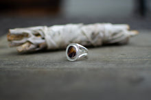 Load image into Gallery viewer, Dendritic Agate Ring in Sterling Silver - Size 6.5