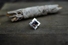 Load image into Gallery viewer, Dendritic Agate Ring in Sterling Silver - Size 8 - 8 1/4
