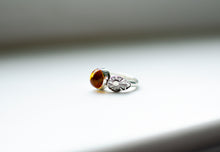 Load image into Gallery viewer, Amber Ring Stacker - Size 7