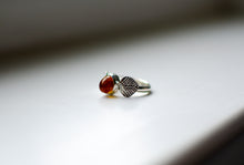 Load image into Gallery viewer, Amber Ring Stacker - Size 9