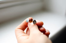 Load image into Gallery viewer, Amber Ring Stacker - Size 9