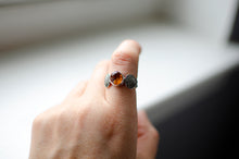 Load image into Gallery viewer, Amber Ring Stacker - Size 8