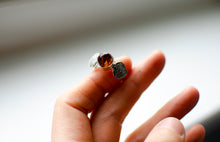 Load image into Gallery viewer, Amber Ring Stacker - Size 8
