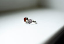 Load image into Gallery viewer, Amber Ring Stacker - Size 8