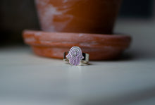 Load image into Gallery viewer, Sterling Silver Hamsa Ring - Size 7
