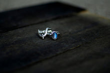 Load image into Gallery viewer, Rainbow Moonstone Ring Set - Size 7 - schilverjewelry