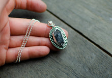 Load image into Gallery viewer, Tibetan Quartz Sterling Silver Pendant