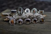 Load image into Gallery viewer, Dendritic Agate Ring in Sterling Silver - Size 8
