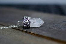 Load image into Gallery viewer, Sterling silver Phantom Quartz Pendant