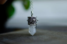 Load image into Gallery viewer, Sterling silver Phantom Quartz Pendant