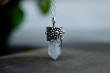 Load image into Gallery viewer, Sterling silver Phantom Quartz Pendant