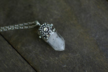 Load image into Gallery viewer, Sterling silver Phantom Quartz Pendant