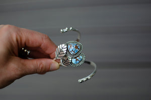 Custom Order for Jenny -  2 Golden Hills Turquoise Bracelets