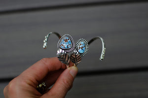 Custom Order for Jenny -  2 Golden Hills Turquoise Bracelets