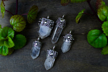 Load image into Gallery viewer, Sterling silver Phantom Quartz Pendant