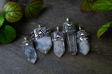 Load image into Gallery viewer, Sterling silver Phantom Quartz Pendant