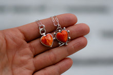 Load image into Gallery viewer, Spiny Oyster Shell Sterling Silver Necklace (CHOOSE DESIGN BELOW DESCRIPTION)