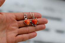 Load image into Gallery viewer, Spiny Oyster Shell Sterling Silver Necklace (CHOOSE DESIGN BELOW DESCRIPTION)
