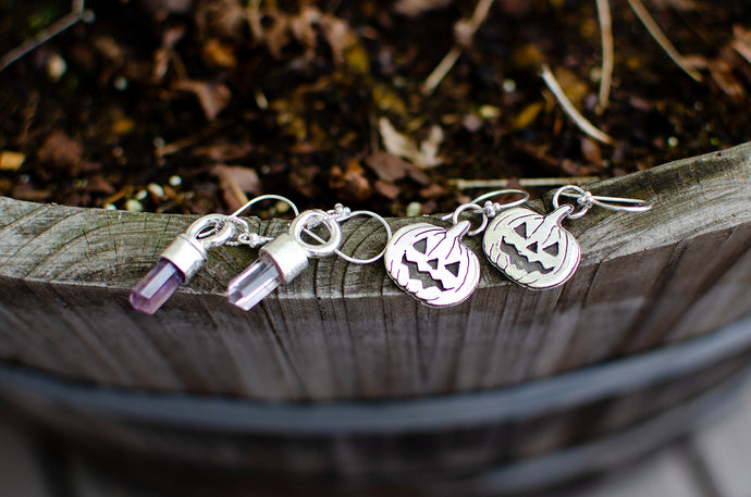 Custom for Jaqui - 2 Sets of Halloween Earrings