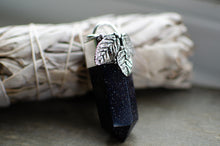 Load image into Gallery viewer, Blue Goldstone Sterling Silver Pendant