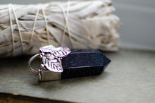 Load image into Gallery viewer, Blue Goldstone Sterling Silver Pendant