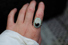 Load image into Gallery viewer, Dendritic Agate Ring in Sterling Silver - Size 8