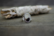 Load image into Gallery viewer, Dendritic Agate Ring in Sterling Silver - Size 8