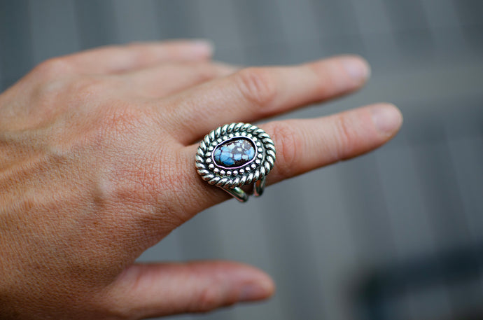 IN YOUR SIZE - Golden Hills Sterling Silver Ring B -ADD NOTE AT CHECKOUT