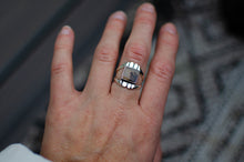 Load image into Gallery viewer, Dendritic Agate Ring in Sterling Silver - Size 7