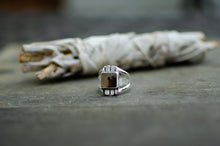 Load image into Gallery viewer, Dendritic Agate Ring in Sterling Silver - Size 7