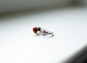 Amber Ring Stacker - Size 7.5