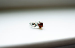 Amber Ring Stacker - Size 7.5