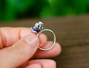 Handmade Succulent Sterling Silver Rings - schilverjewelry